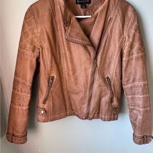 Bagatelle Brown Leather Jacket
